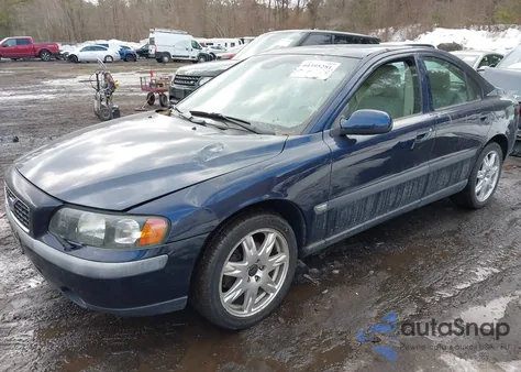 2003 Volvo S60 2.4T z USA, uszkodzony, nr VIN YV1RS58D432285617